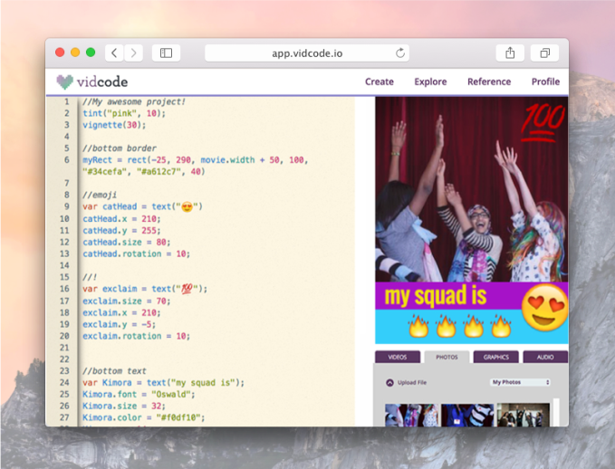 Vidcode_screen_2