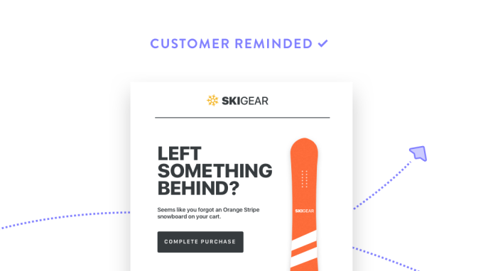 Weebly abandoned carts