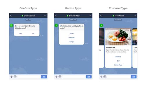 Line chatbots