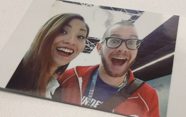 The print of the image taken with the Samsung smartphone? Yeah, not much more encouraging than the shot taken with the Snap Touch. 