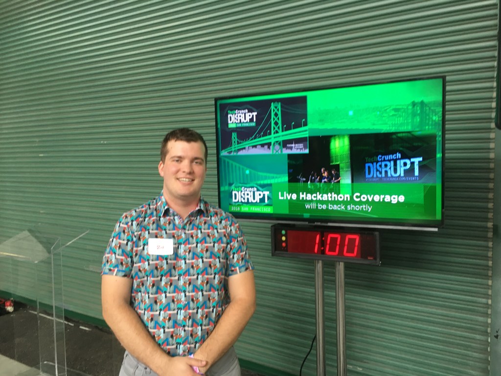 Stephen Bussey, TechCrunch Disrupt Hackathon particiipant