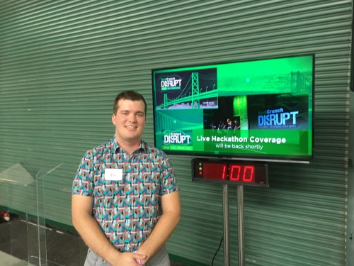 Stephen Bussey, TechCrunch Disrupt Hackathon particiipant