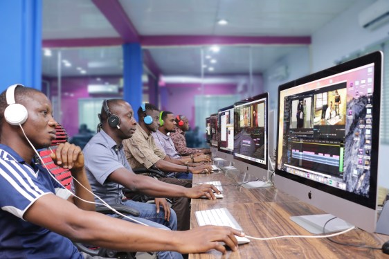 irokox editing teams at computers