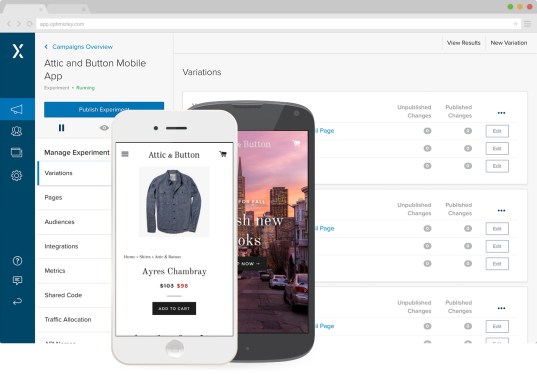 Optimizely X mobile