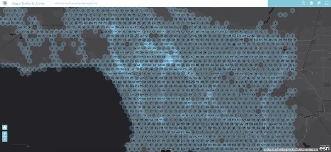 Waze and Esri in Los Angeles