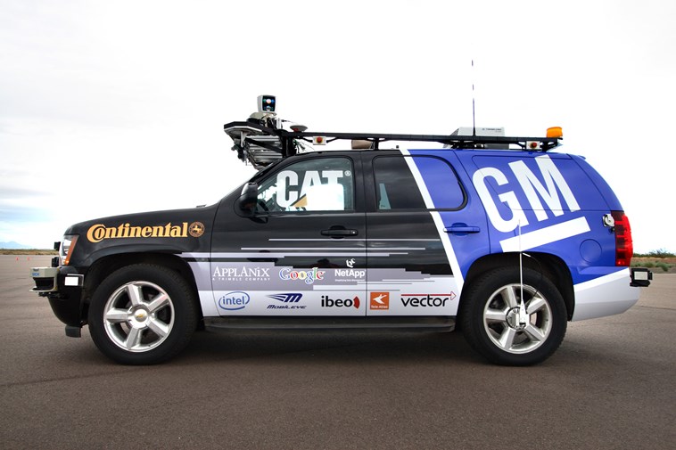 Chevy Tahoe autonomous test rig
