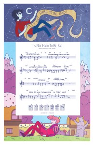 Adventure Time Marshall Lee spectacular includes one original song as well as three new stories.