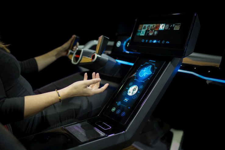 Haptic controls: No amount of photos can make them look good. Try it out, though: it's a little bit like magic. 