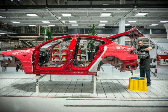 Tesla Car Factory Fremont, California