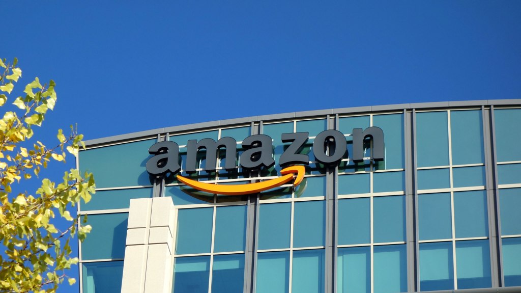 Amazon corporate office building in Sunnyvale, California