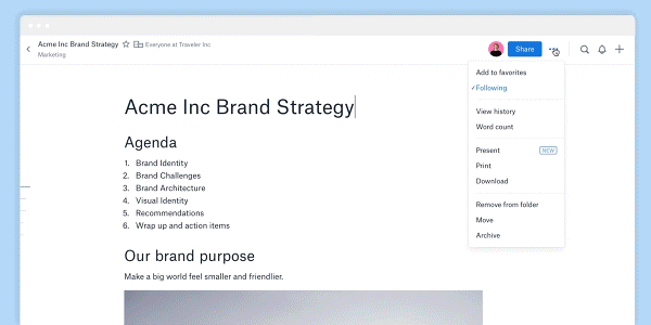 dropbox presentation gif