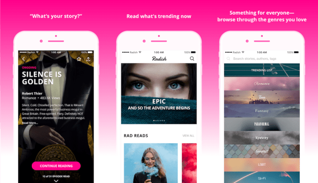 Radish screenshot