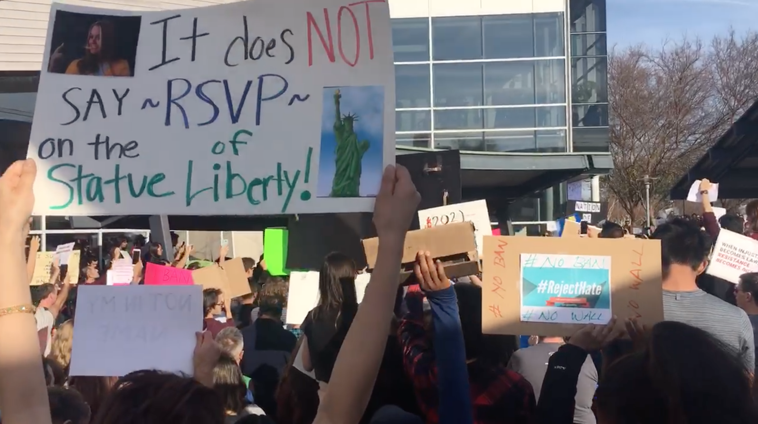 google protest