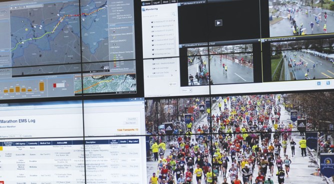 Monitoring the Boston Marathon