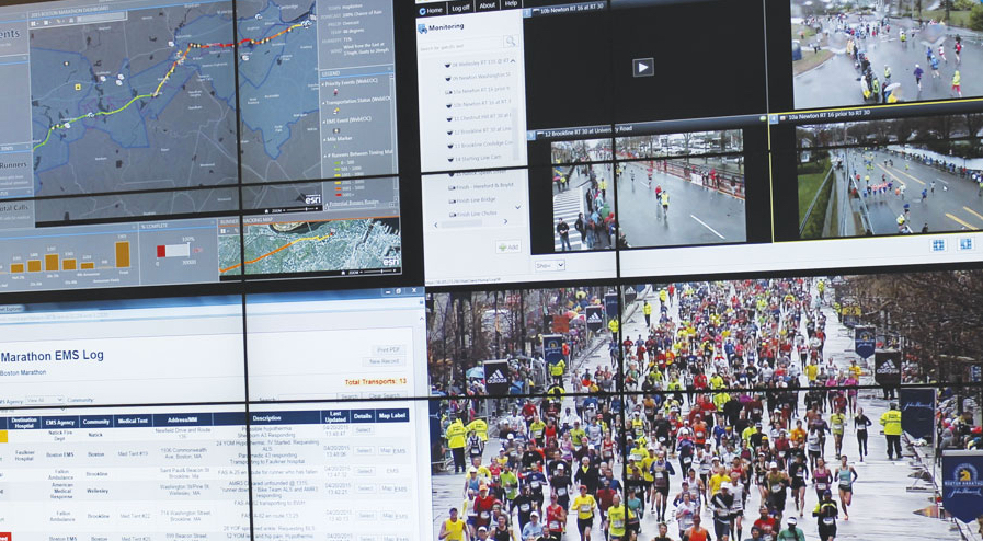 Monitoring the Boston Marathon
