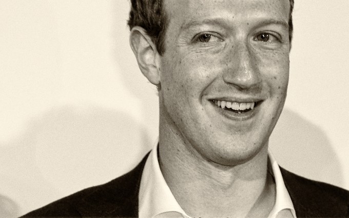 BERLIN, GERMANY - FEBRUARY 25: (Editor's note: This photo was processed using digital filters) Mark Zuckerberg arrives for the presentation of the first Axel Springer Award on February 25, 2016 in Berlin, Germany. (Photo by Adam Berry/Getty Images)