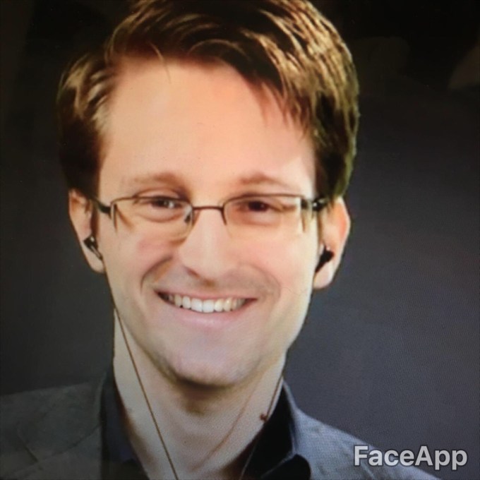 FaceApp smile