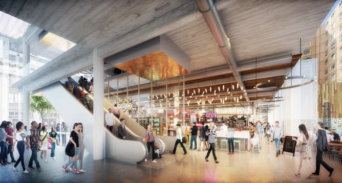 Tech Hub food hall