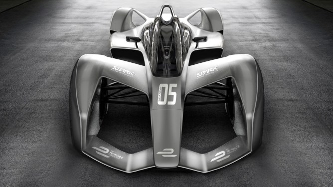 2018 Formula E racecar