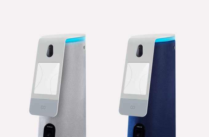Display detail on the Cobalt robotic security guard.