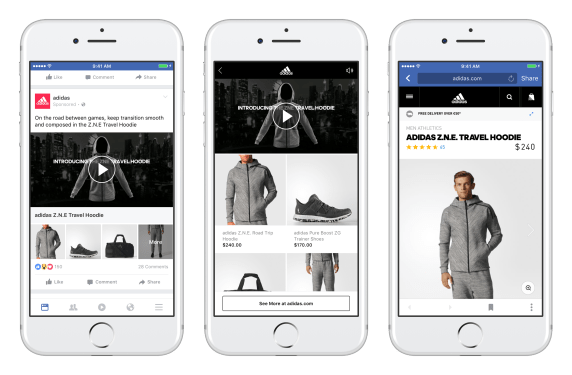 Facebook collection Adidas