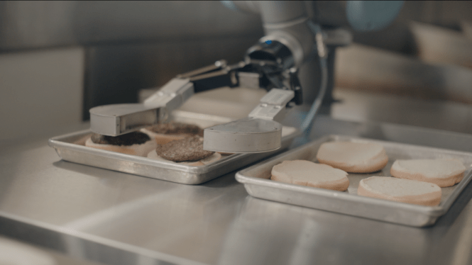 Flippy burger robot