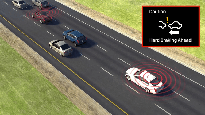 Cadillac CTS with V2V