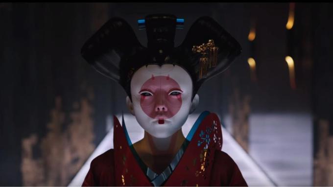 Ghost in the Shell geisha robot