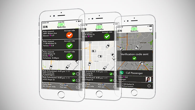 The non-operational RydenGo app