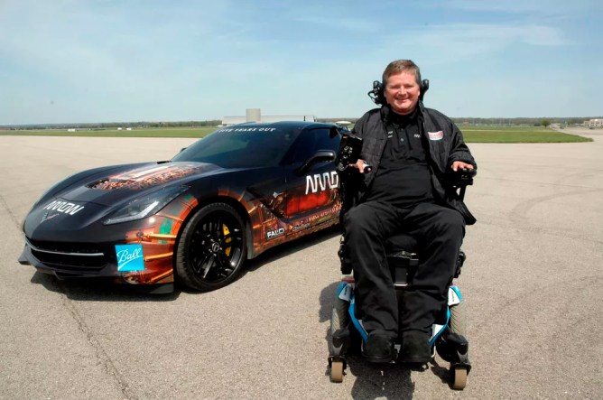 Sam Schmidt and the SAM car