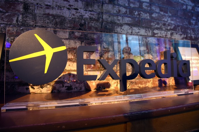 A general view of atmosphere at launch of new Citi and Expedia travel credit cards on September 17, 2014 in New York