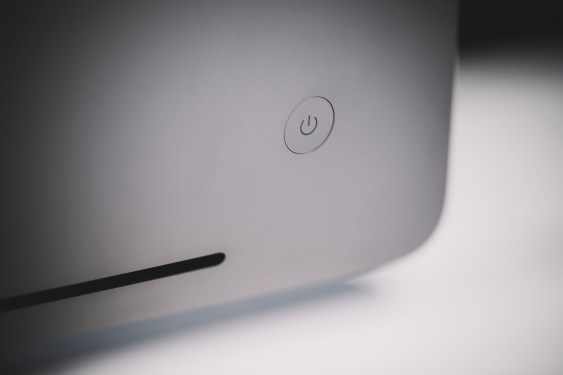 Apple iMac Pro power button