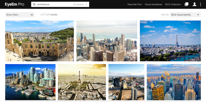 EyeEm personalized search