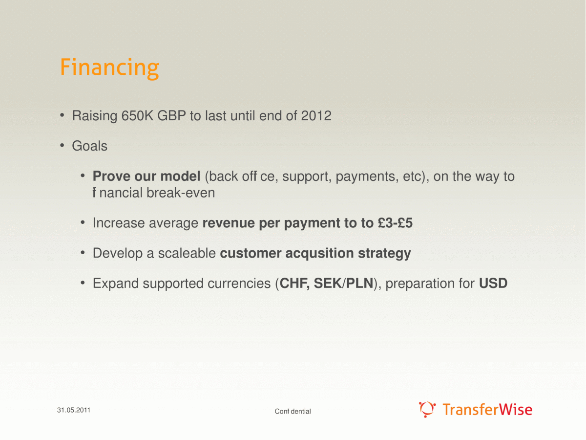 Financing 