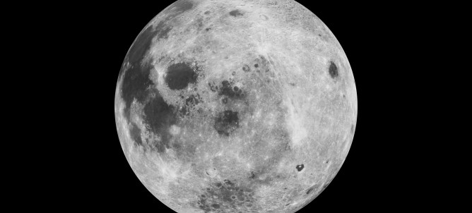 photo of a full moon