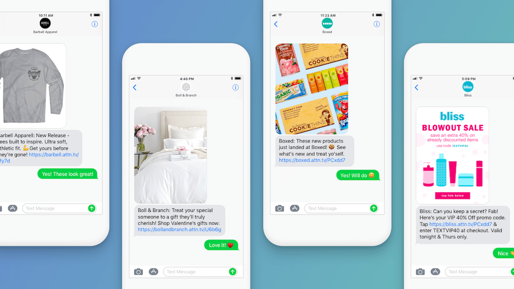 Attentive mobile messaging