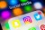 Instagram app icon on mobile phone