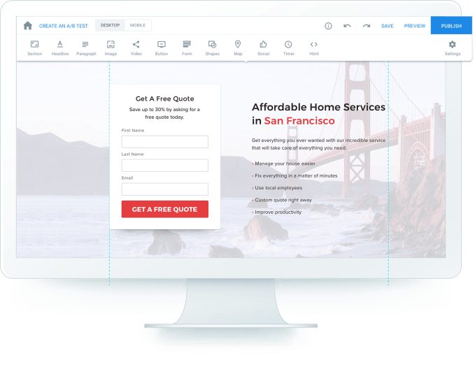 Instapage Builder
