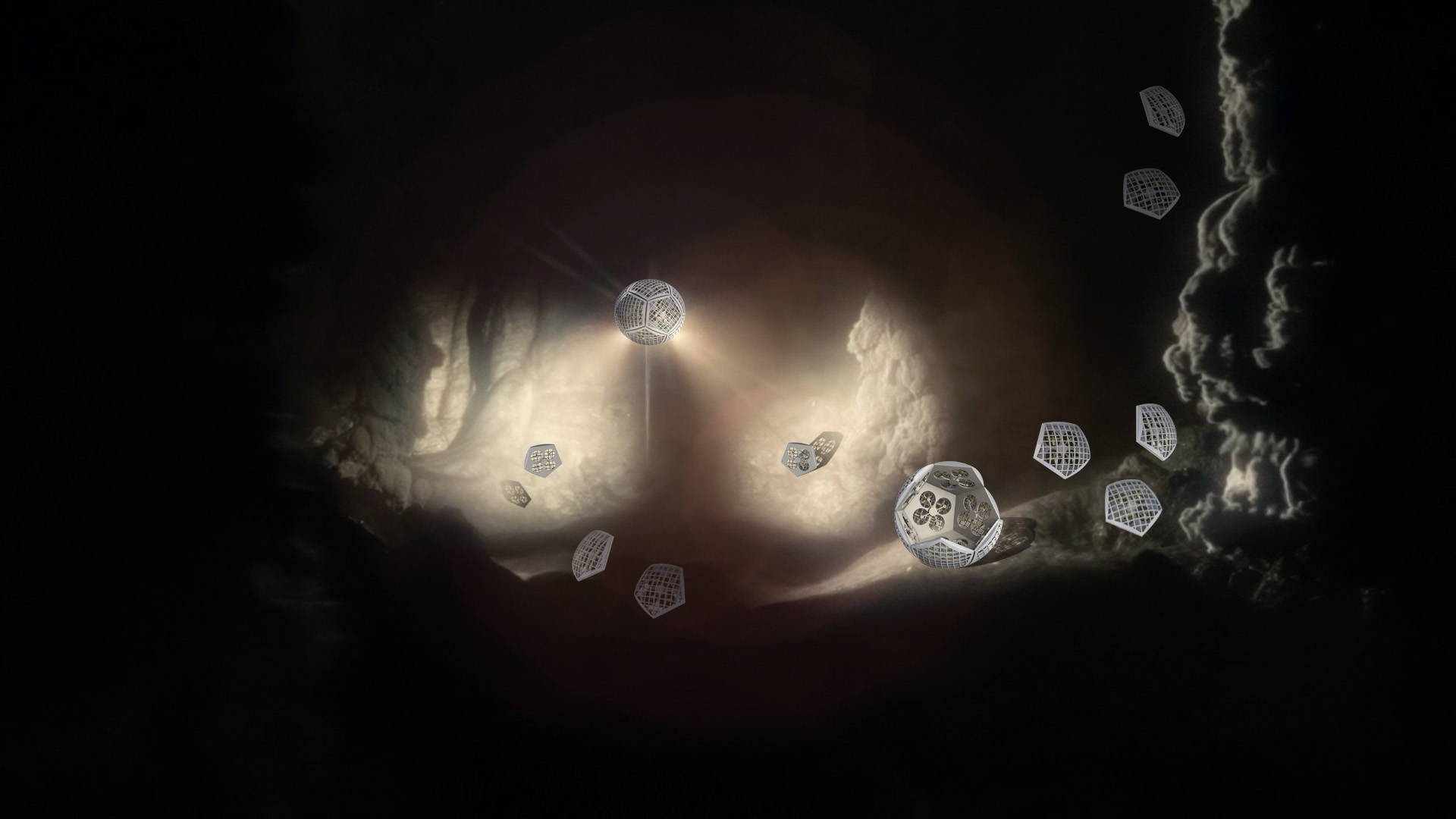 Shape-shifting robo-explorers 