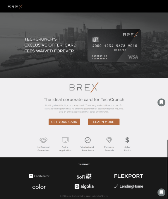 Brex -- personalized with Mutiny