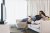 couple watching tv in their home