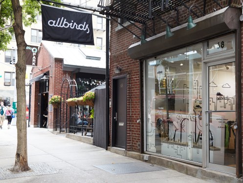 Allbirds brick and mortar