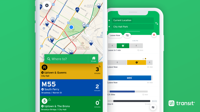 Transit mobility app