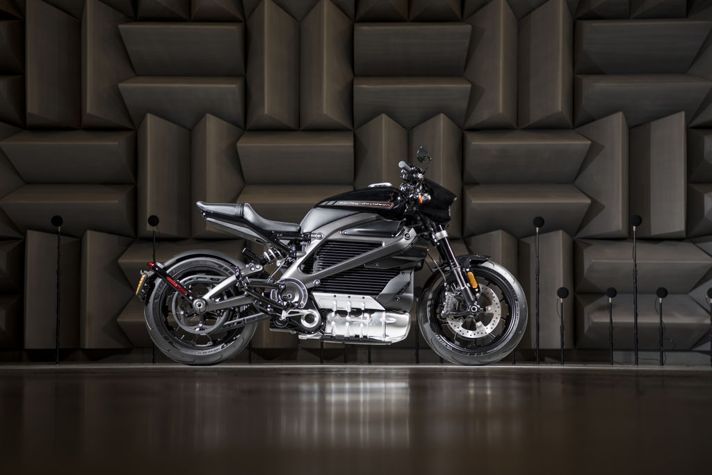 harley livewire- electric bike side