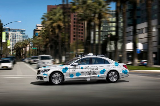Daimler Bosch Mercedes self driving San Jose