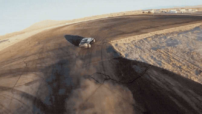 Tesla drift [gif]