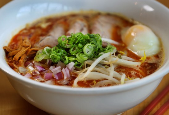 paitan spicy ramen bowl