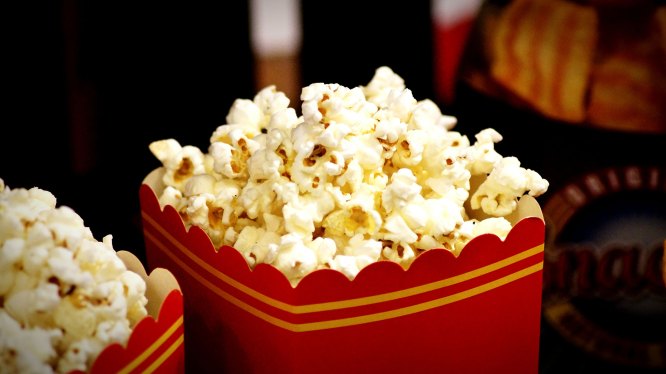 Close-Up Of Popcorn