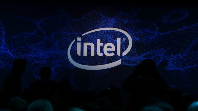 Intel sign CES 2019