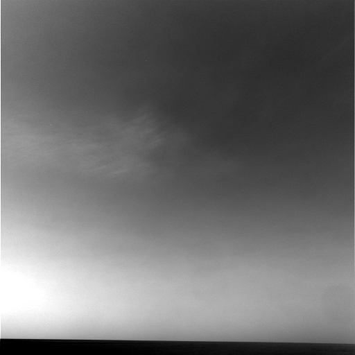 Wispy Martian clouds 